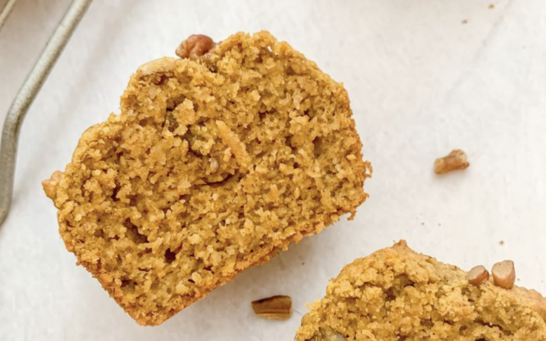 Maple Pumpkin Pecan Muffins